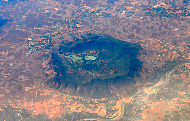 Ramgarh crater - geotourism destination
